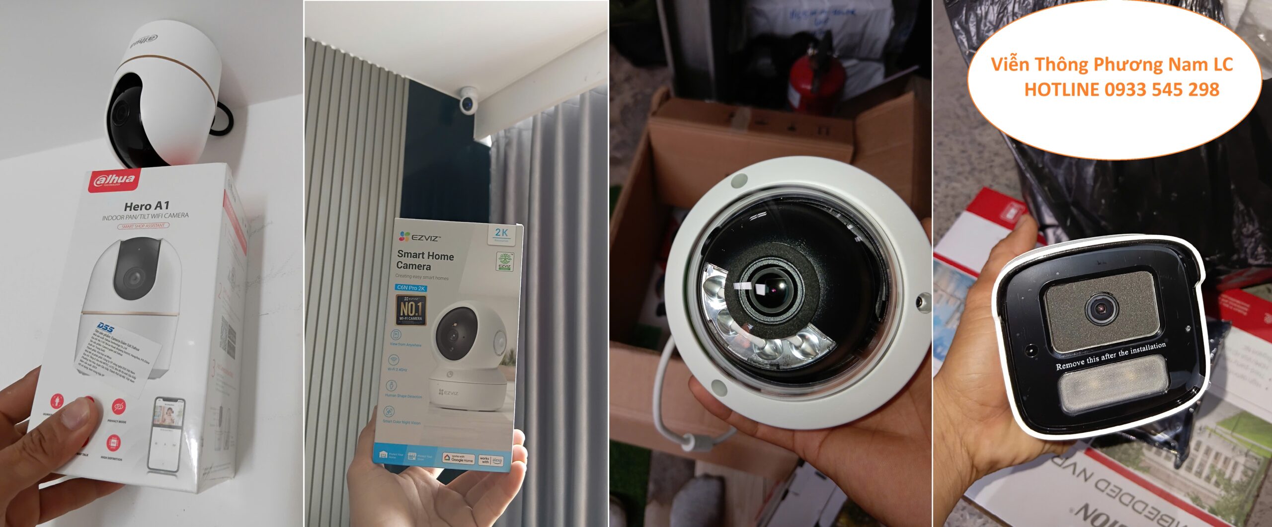 Dịch vụ lắp đặt camera Bến Cát từ Viễn Thông Phương Nam LC 