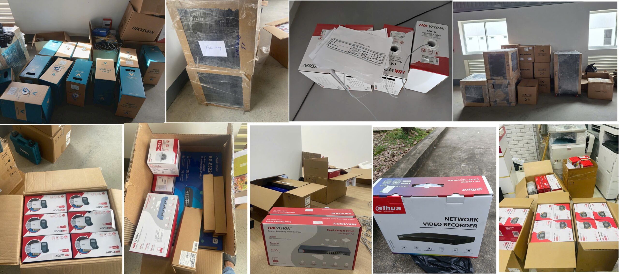 Lắp đặt camera nhà xưởng