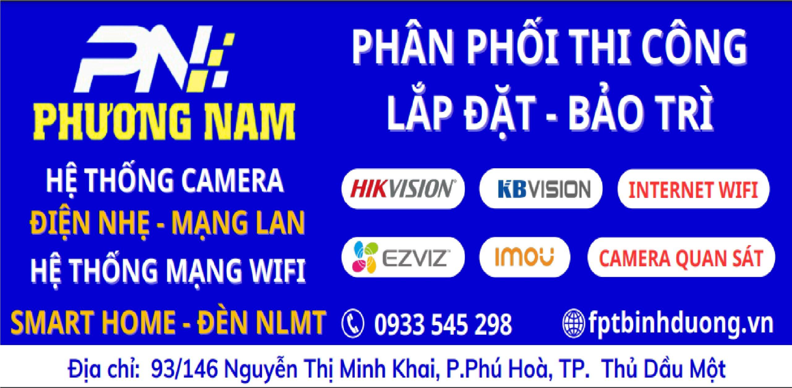 Lắp đặt Camera Quan sát tại Bình Dương