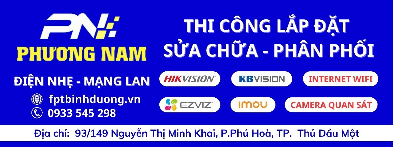 Thông tin cửa hàng lắp camera