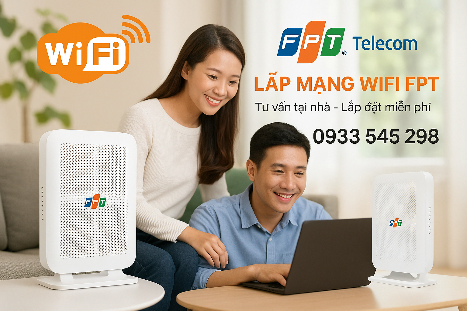  Đường truyền băng thông FPT INTERNET tốc độ cao cùng thiết bị modem 2 băng tần 5G của FPT Telecom giúp cả nhà trải nghiệm làm – học – giải trí không giựt lag.