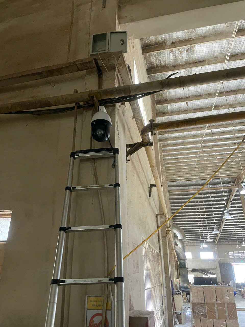 Vị trí lắp đặt camera cho nhà xưởng tối ưu nhất