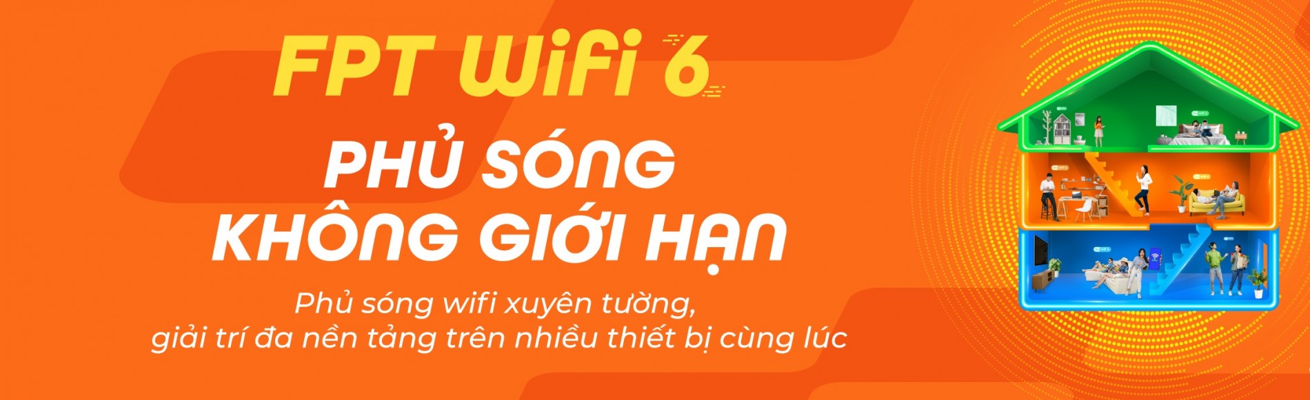 Mạng Wifi internet FPT - Đa dạng gói cước, linh hoạt, đáp ứng mọi nhu cầu