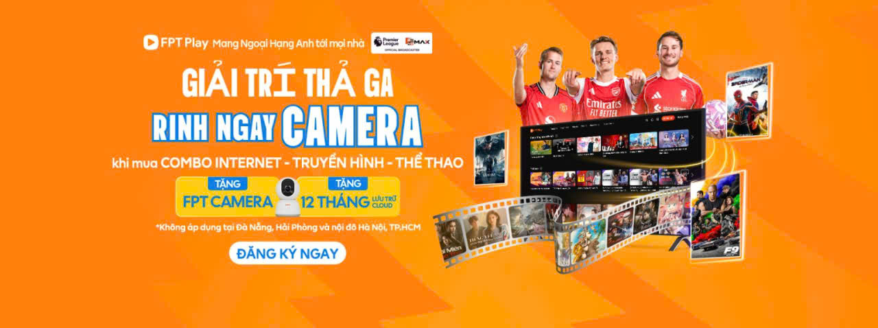 Bảng giá gói Combo Internet FPT và Truyền hình HD