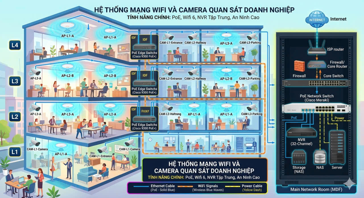 . Bảng giá cáp quang FPT cho Hộ Kinh Doanh và Doanh nghiệp tại Phường An Phú